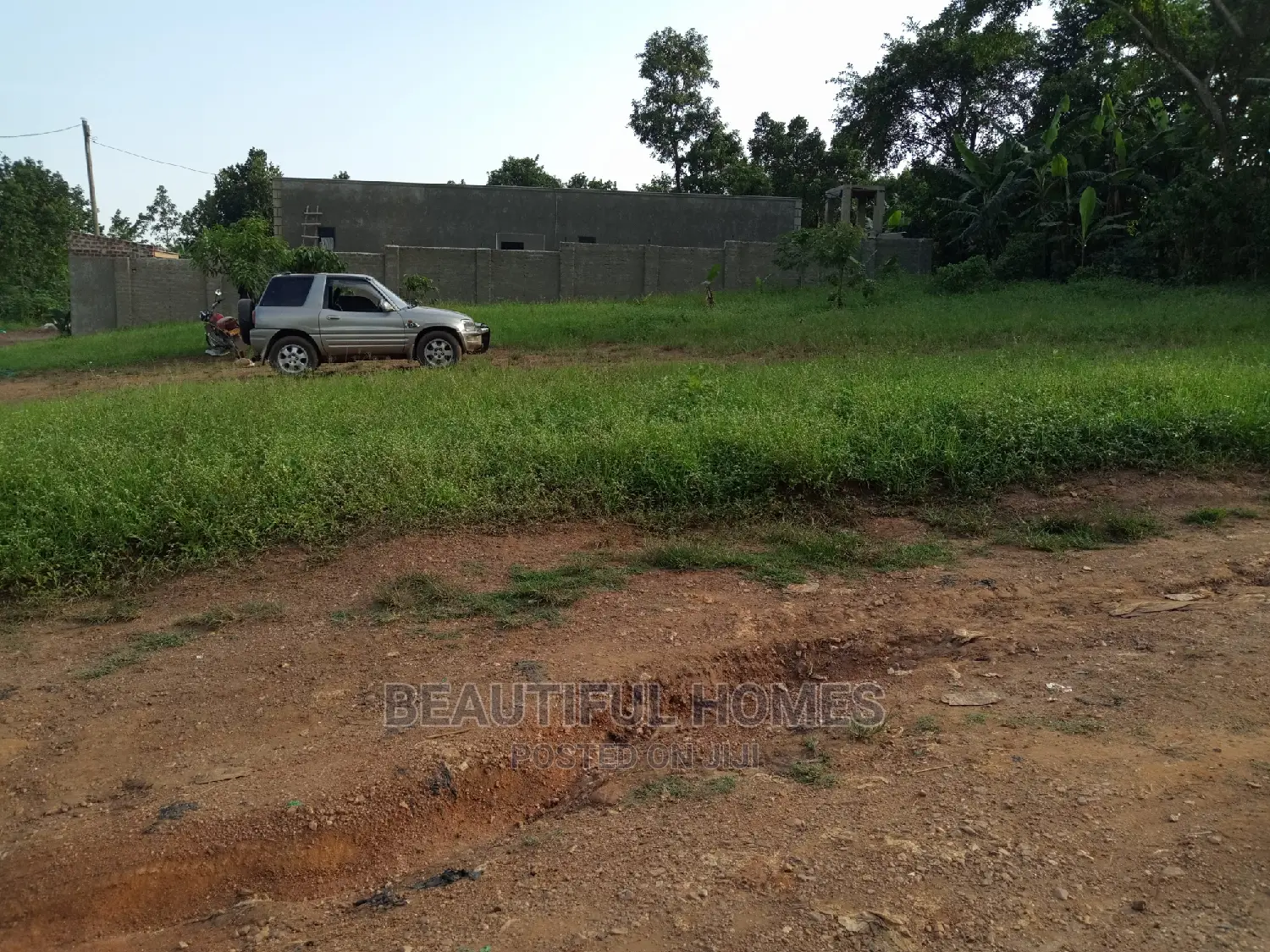 Gayaza Two Empty Plots Near the Road on Sell
