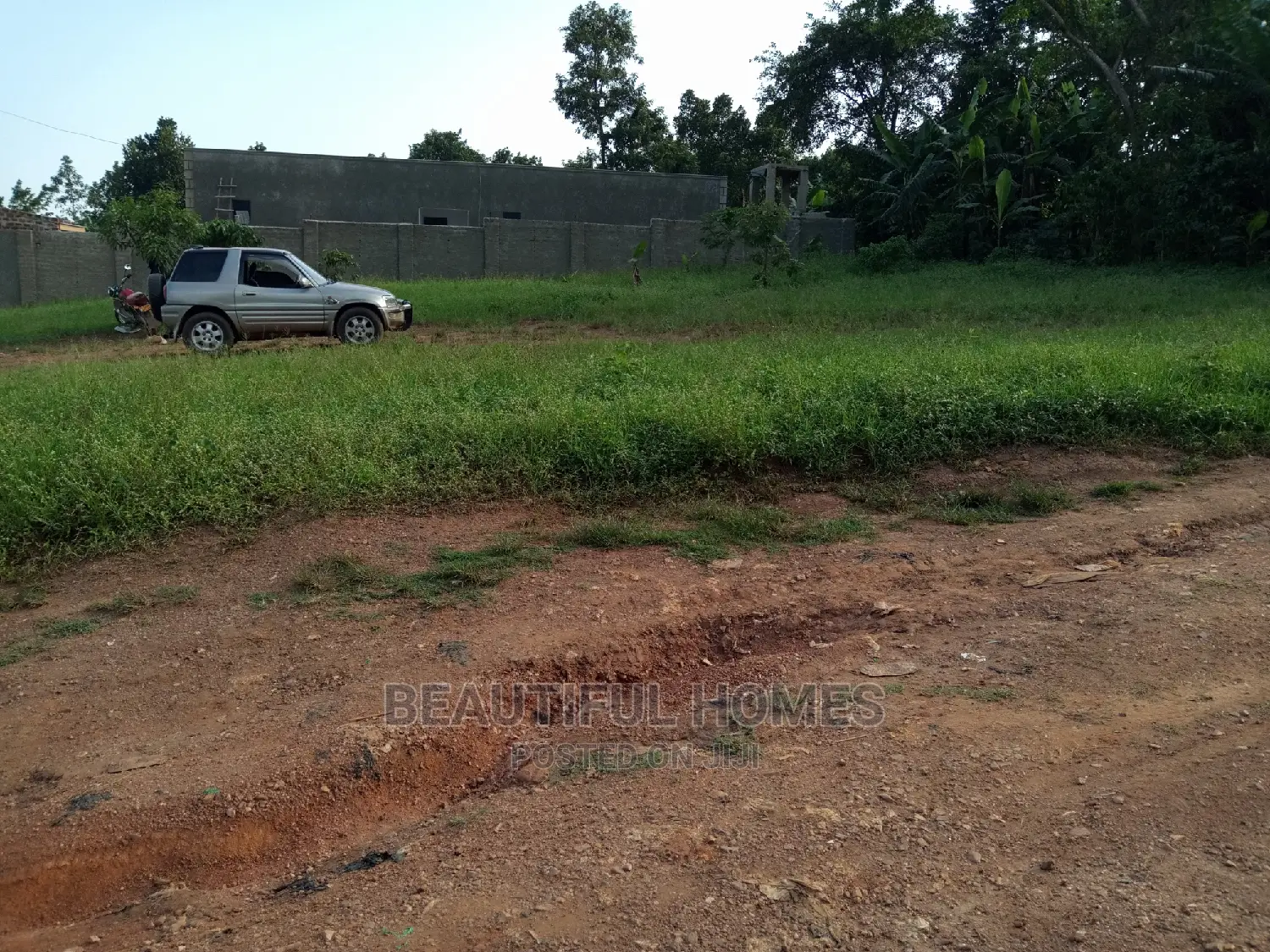 Gayaza Two Empty Plots Near the Road on Sell