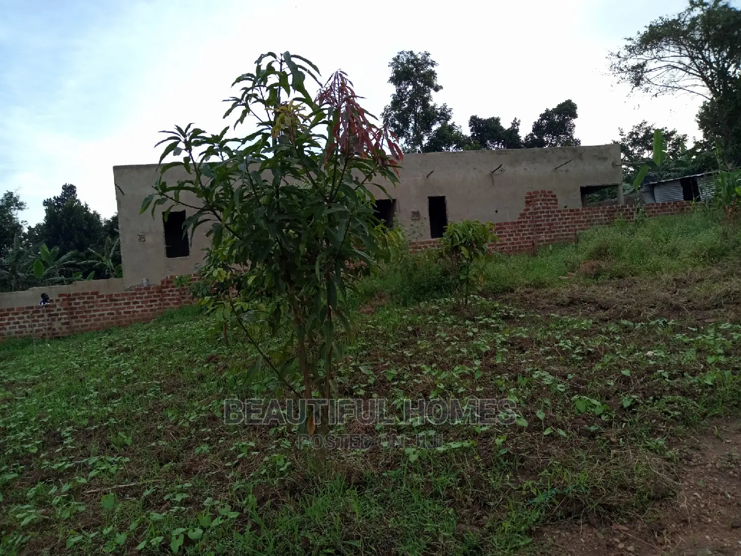 Gayaza Two Empty Plots Near the Road on Sell