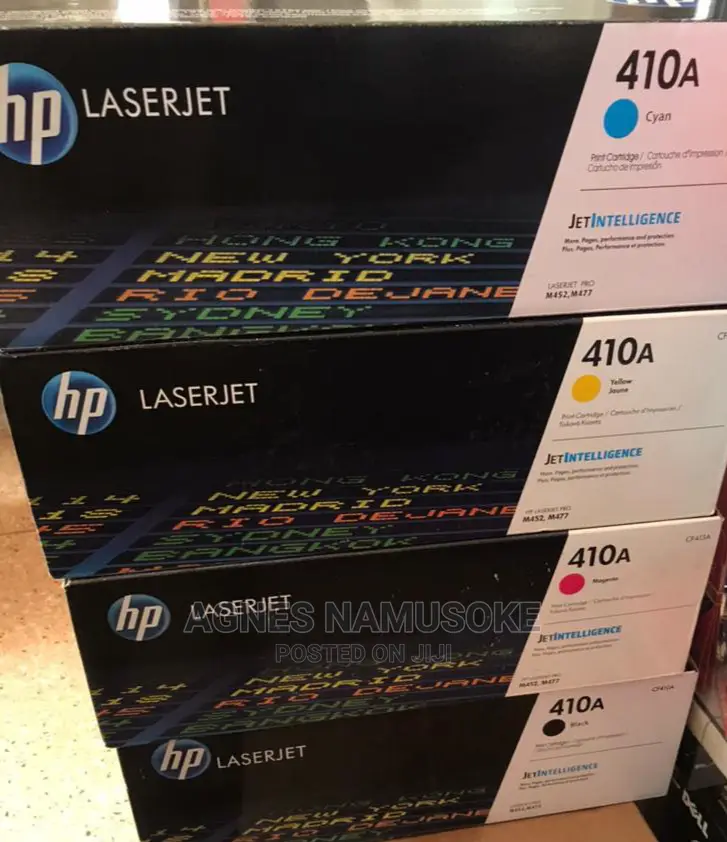 Original Hp Toner Cartridges 410 A Set.