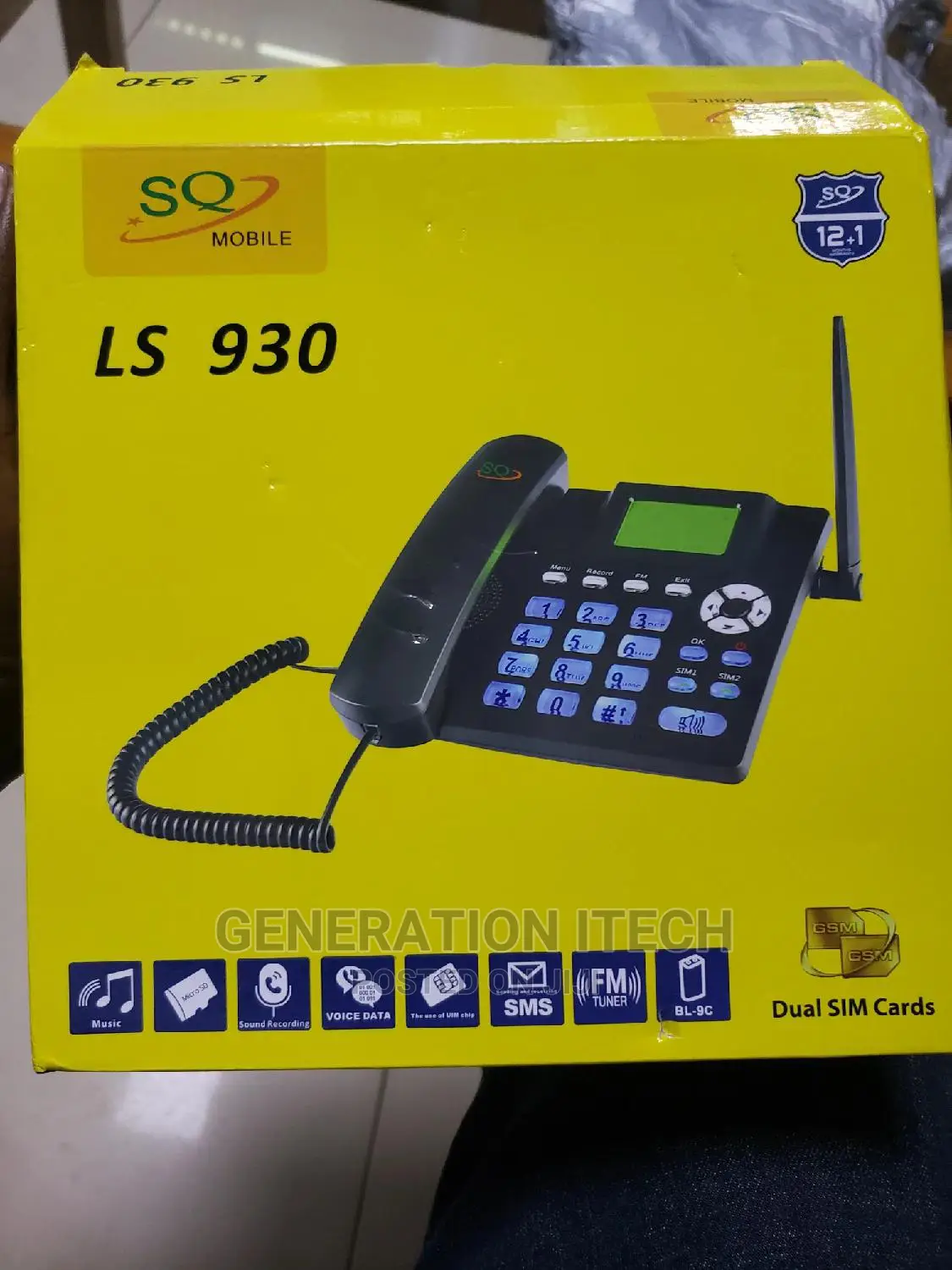 SQ Desktop Wireless Phone Dual Simcard