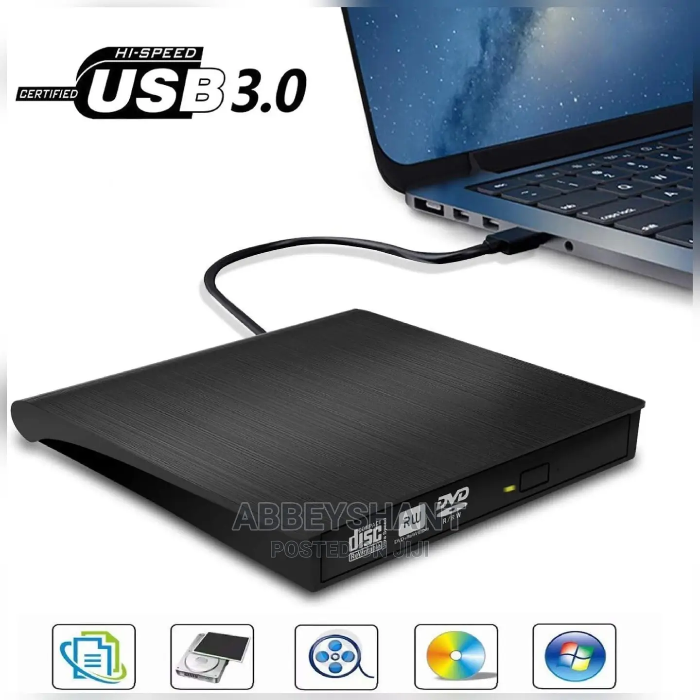 3.0 External Rom Slim Drive External Rom
