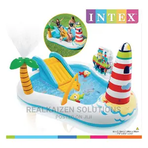 Intex Fishing Fun Play Center With Water Slide