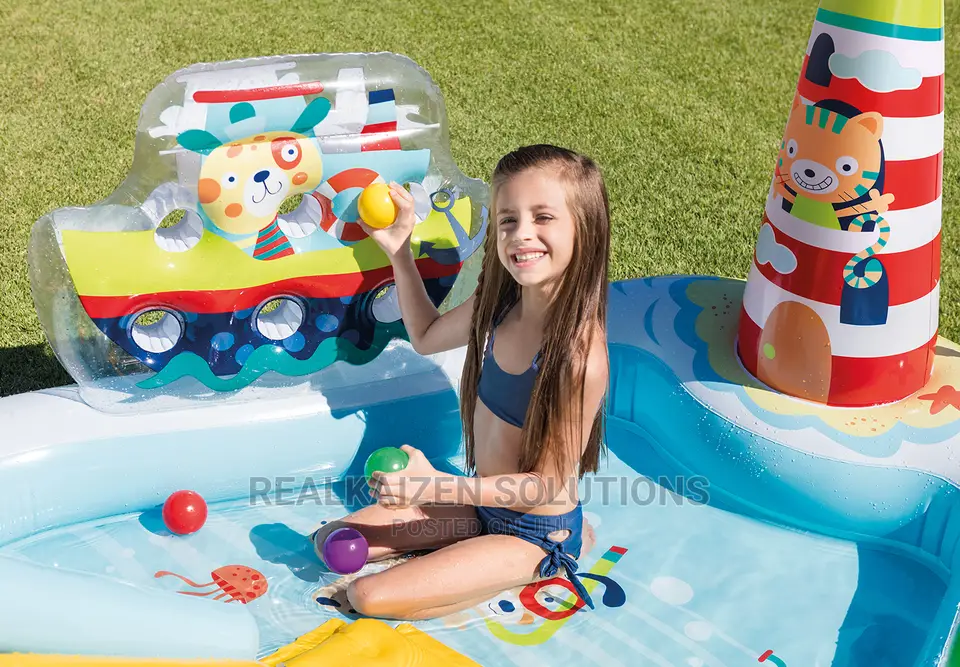 Intex Fishing Fun Play Center With Water Slide