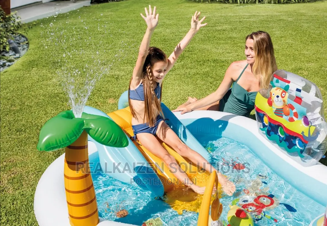 Intex Fishing Fun Play Center With Water Slide