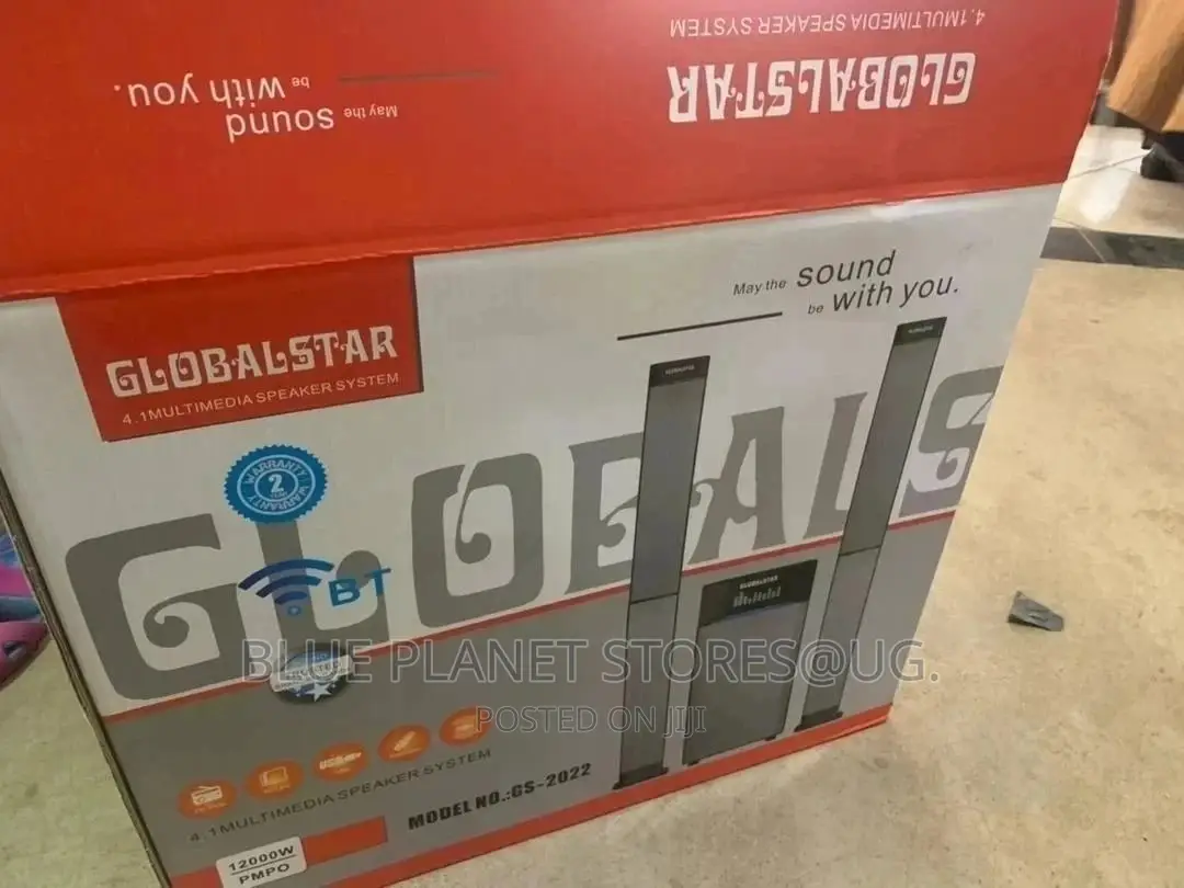 Globalstar (Gs-2022) 4.1ch Multimedia Speaker System.