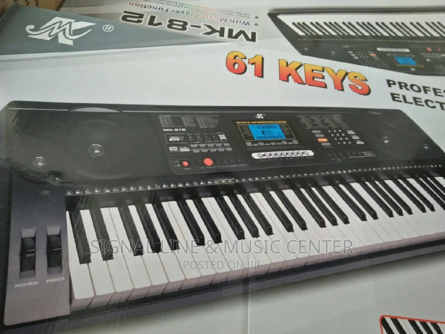 Mk- 812 Keyboard Have 61keys