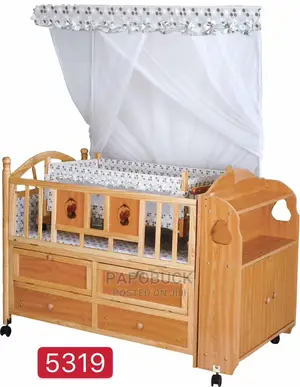 Baby Crib With Drawers
