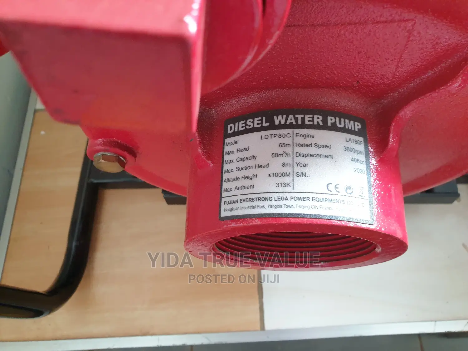 Diesel High Pressure Water Pump