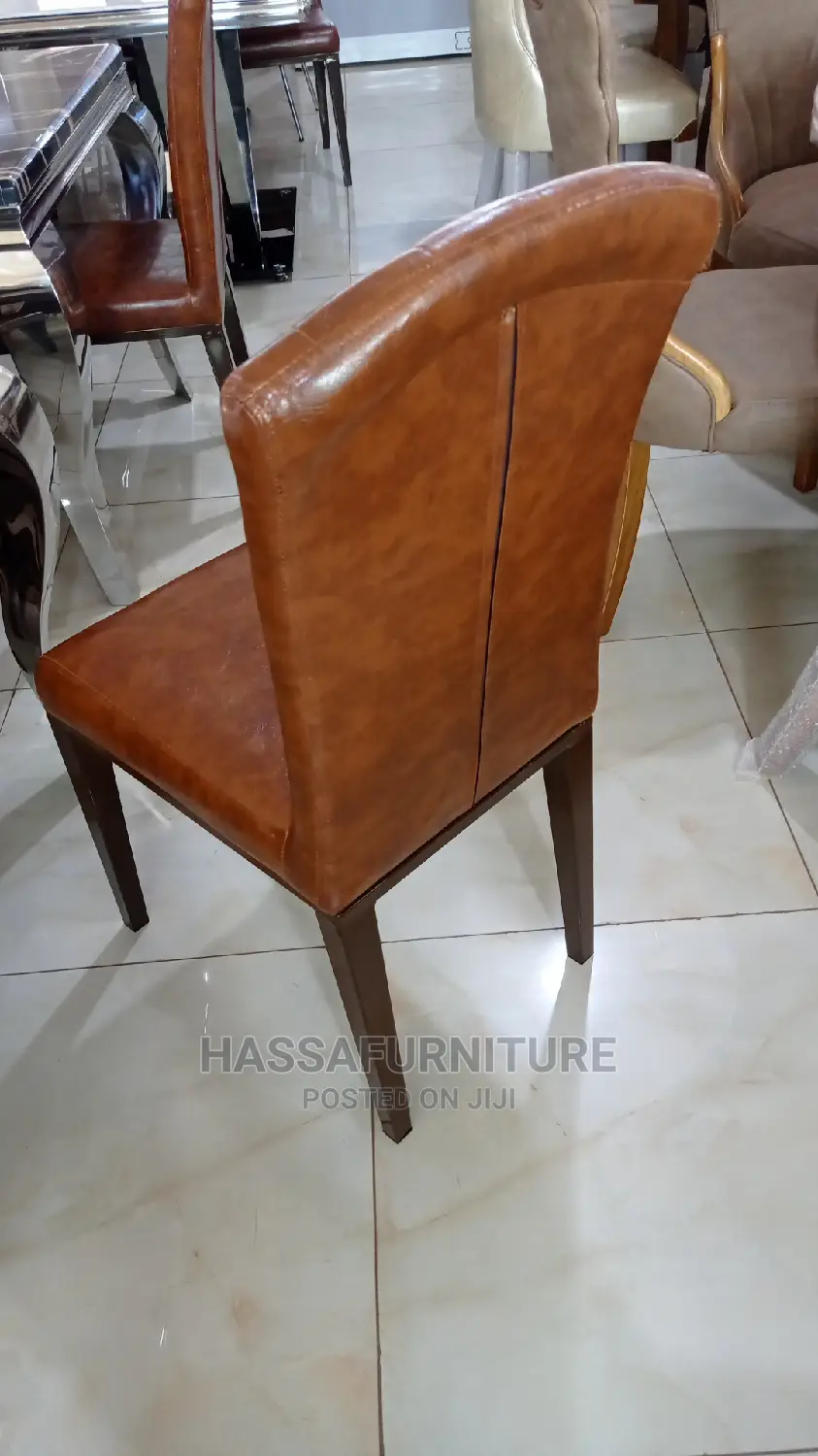 Leather Dining Chairs Brand New