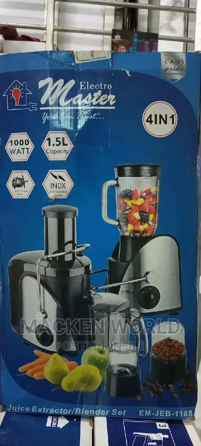 4in1 Juice Extractor Blender