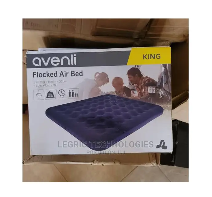 Avenli Honeycomb Flocked Air Bed