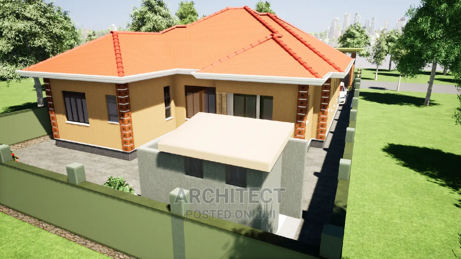 4 Bedroom House Design 50x100ft Plot Size