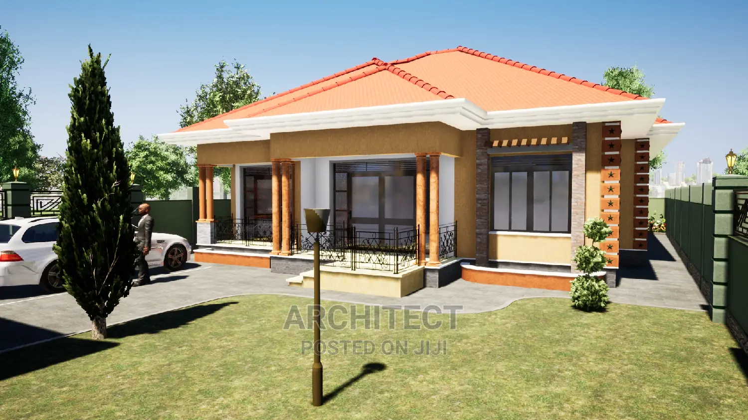 4 Bedroom House Design 50x100ft Plot Size