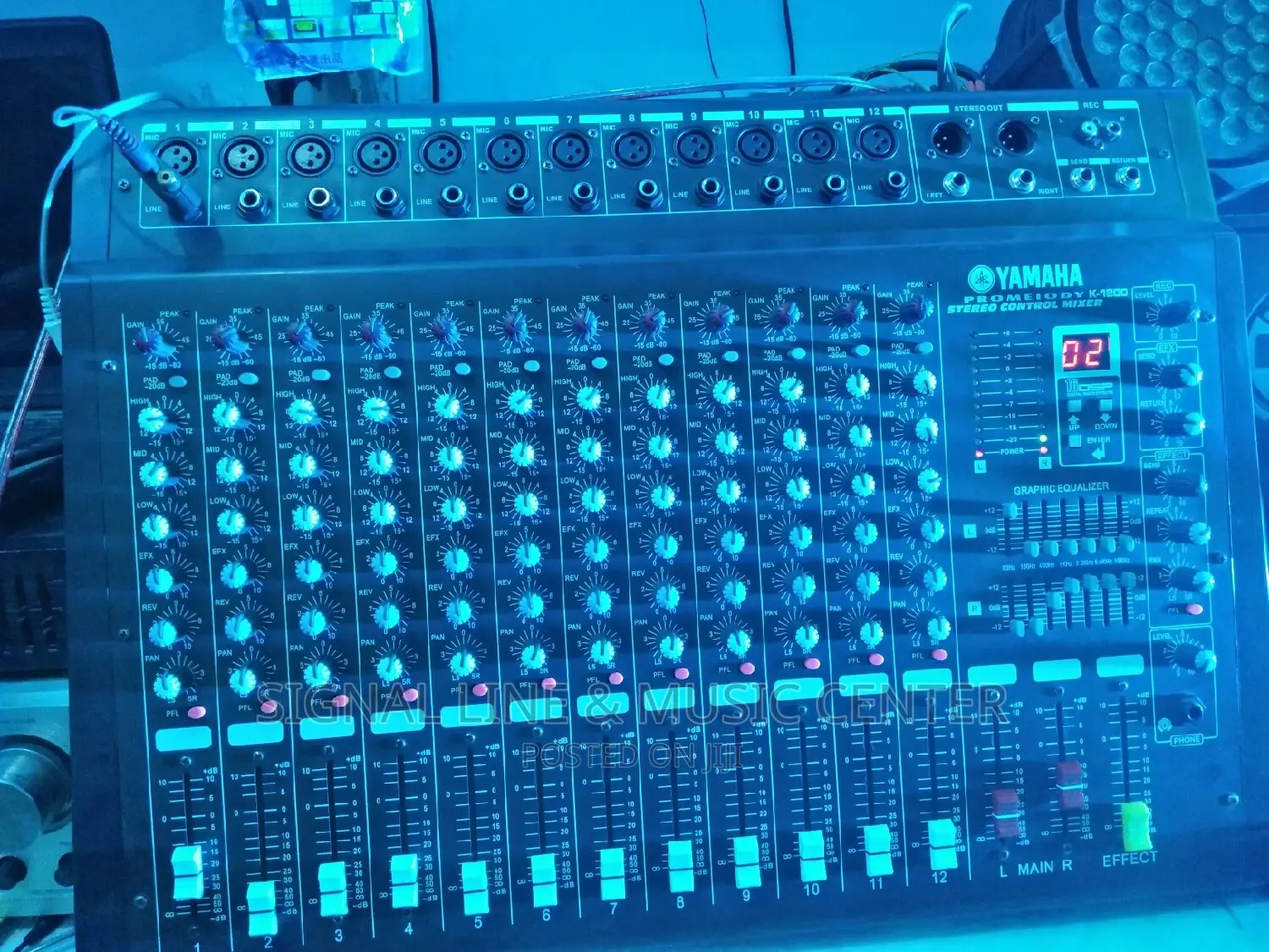 Yamaha Amp Mixe 12channels