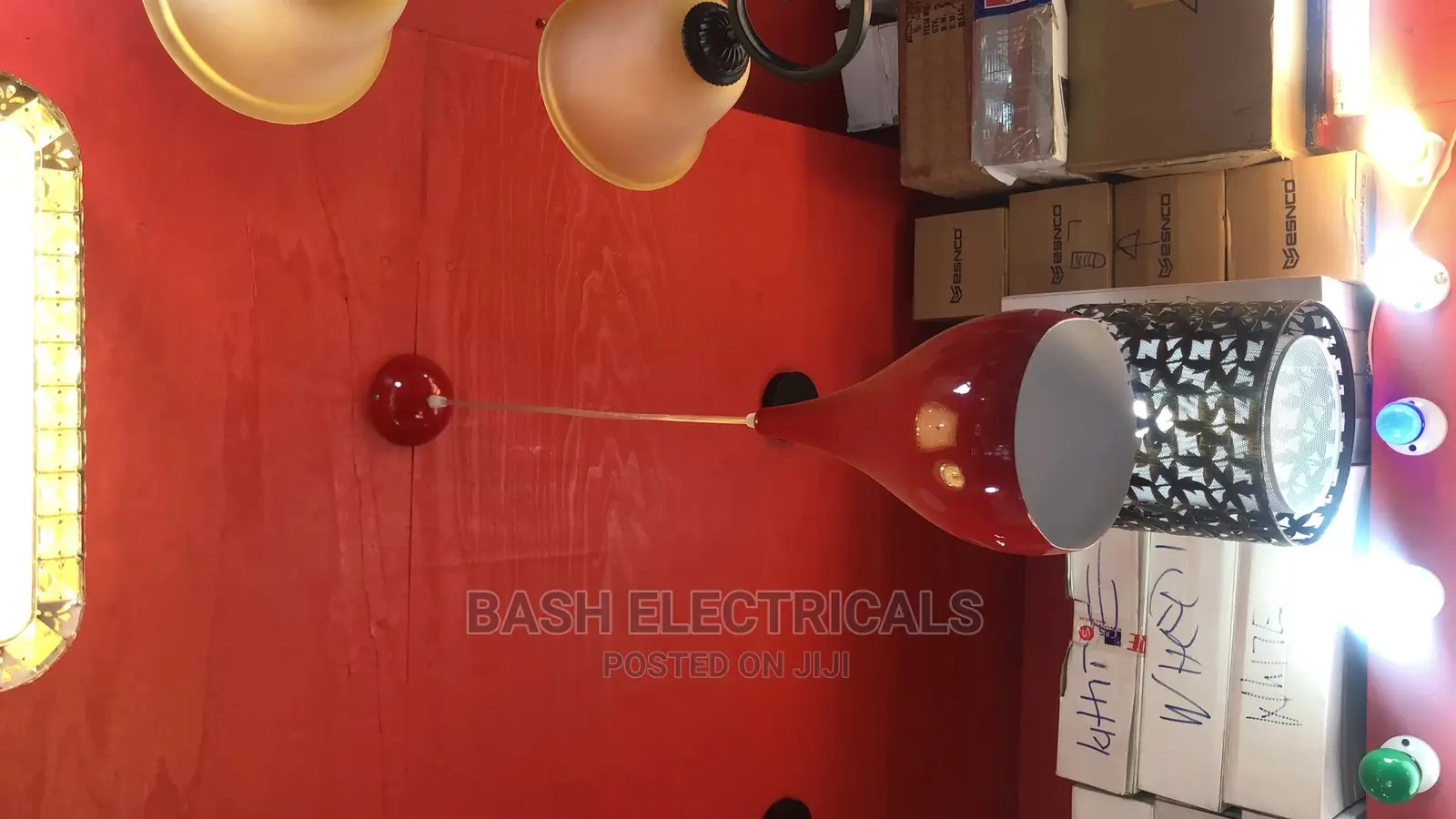 Red Colour Pendant Holder