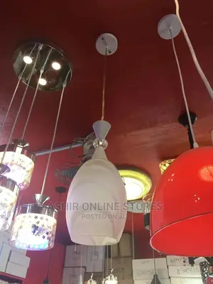 Unique White Pendant Lamp/ Ceiling Light