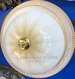 Photo - White Designed Ceiling Lamp