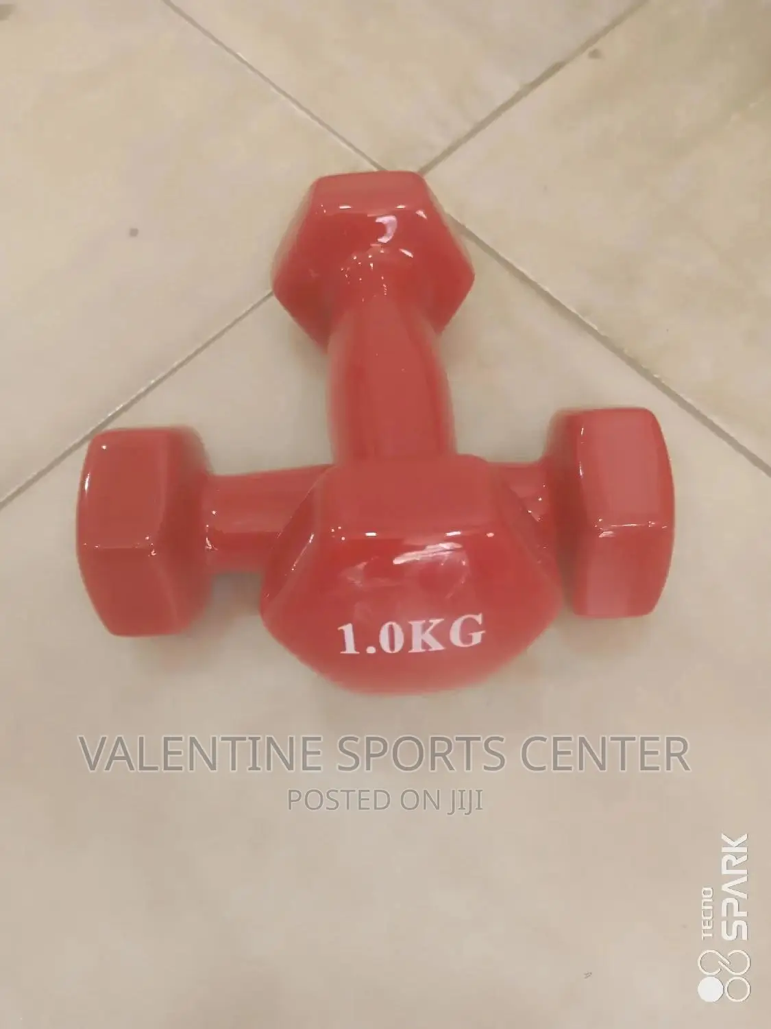 1kg Dumbell Coloured