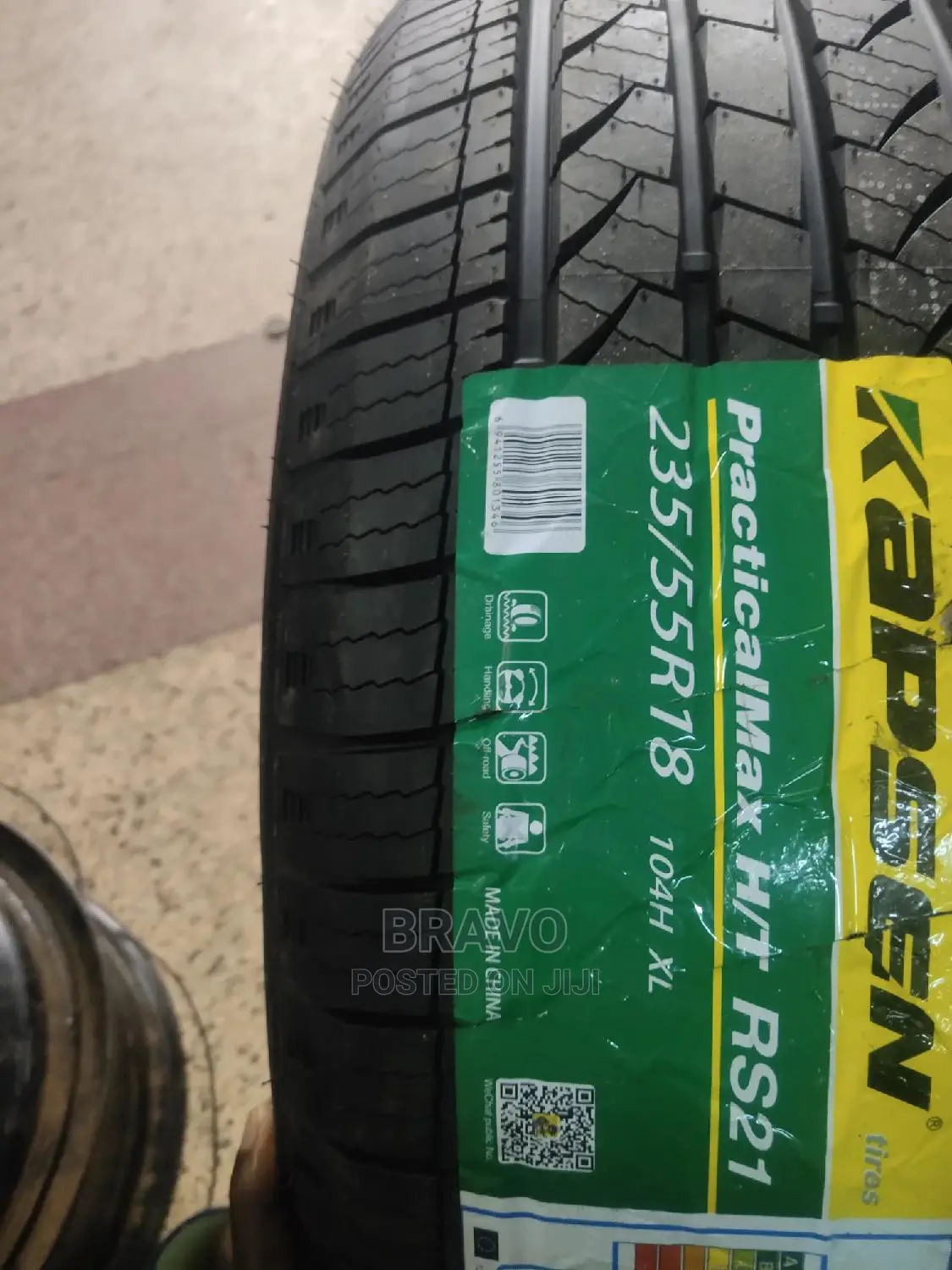 235/55r18 Kapsen