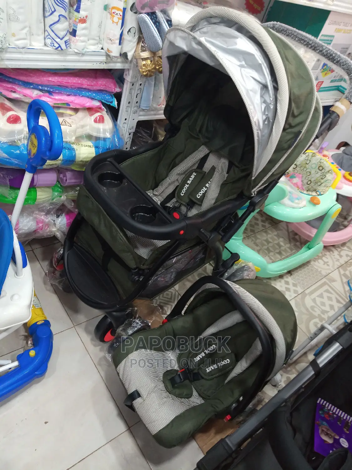 2 in 1 Stroller With Car Seat