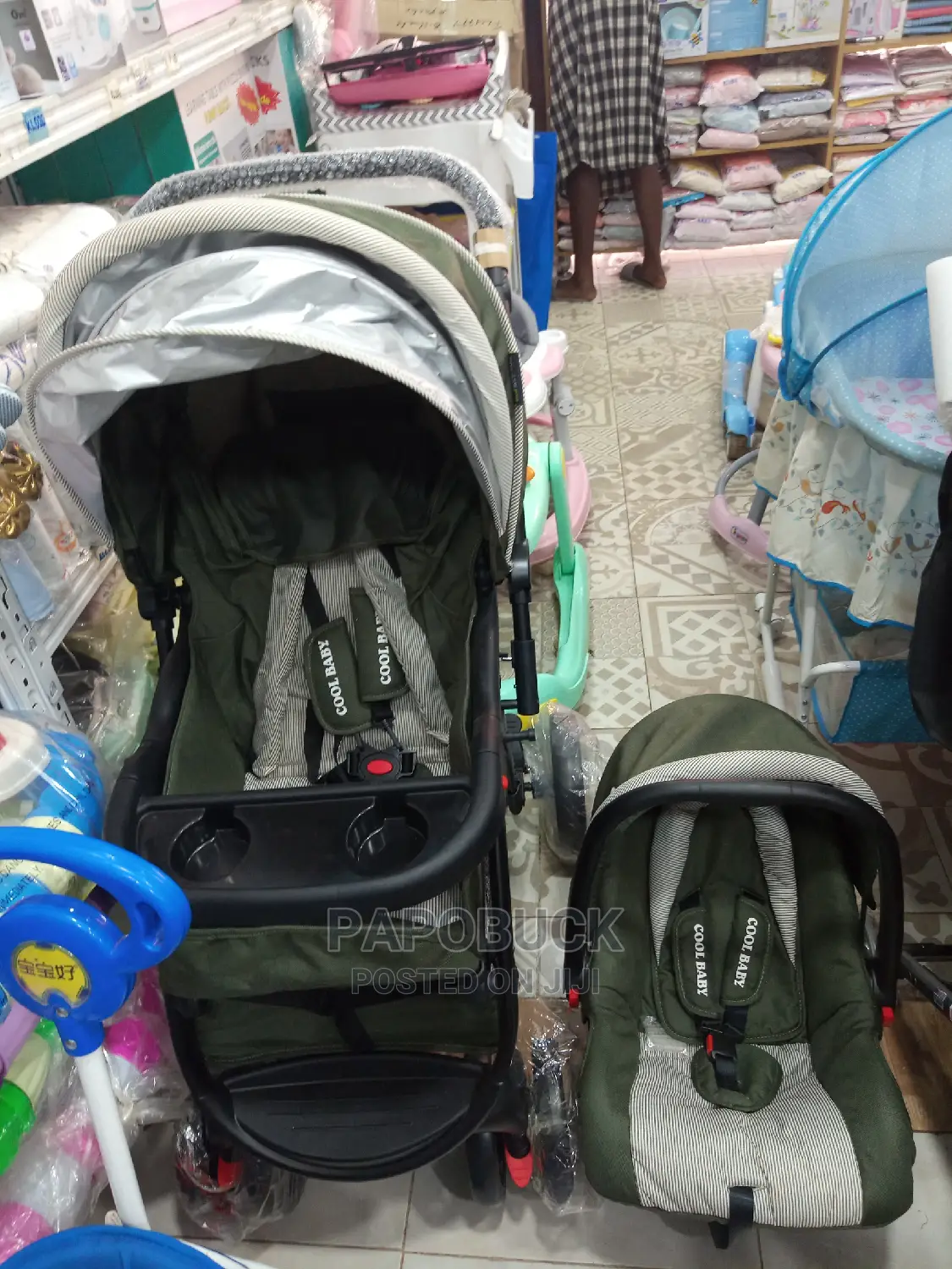 2 in 1 Stroller With Car Seat