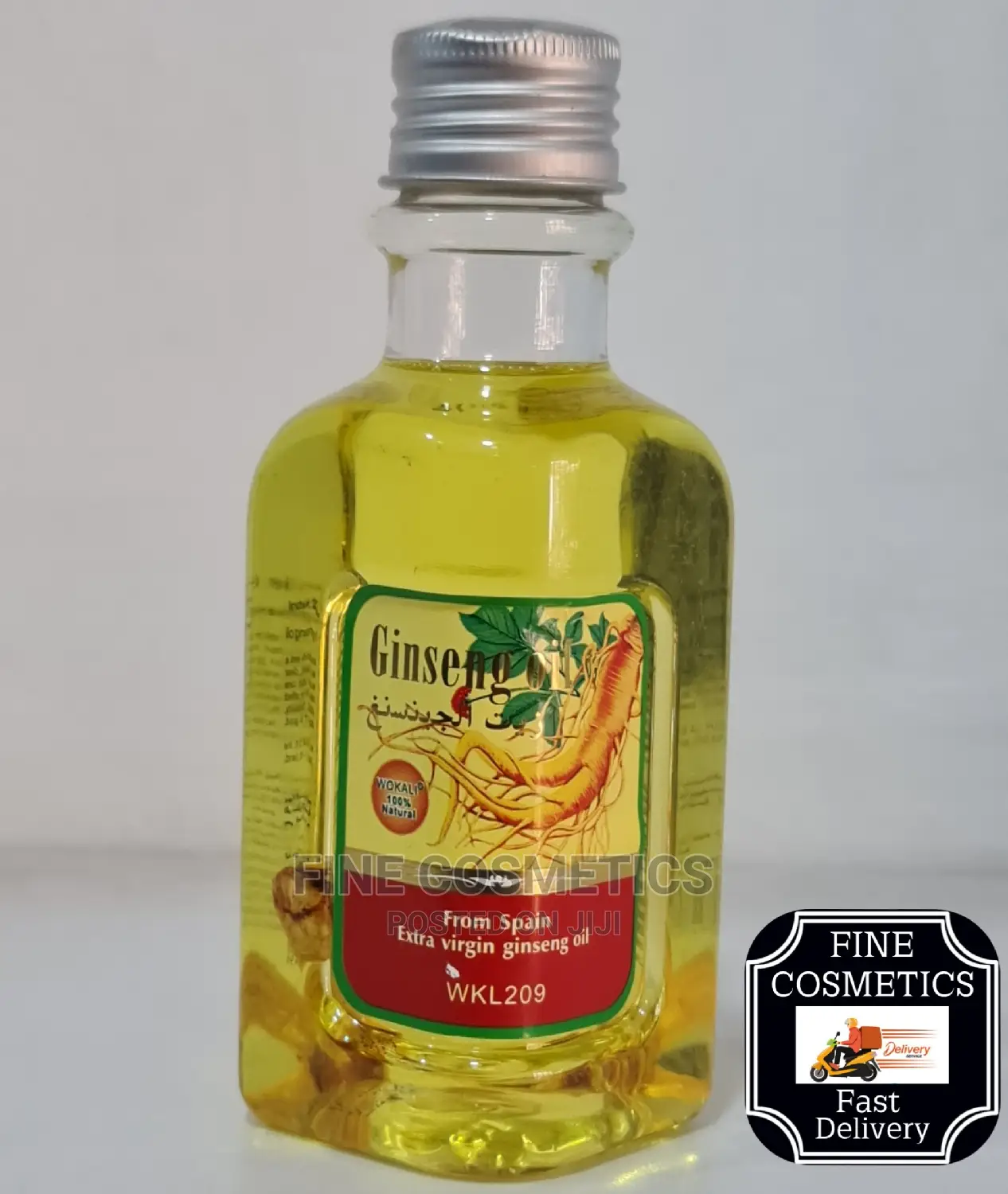 Wokali Extra Virgin Ginseng Oil For Hair And Skin