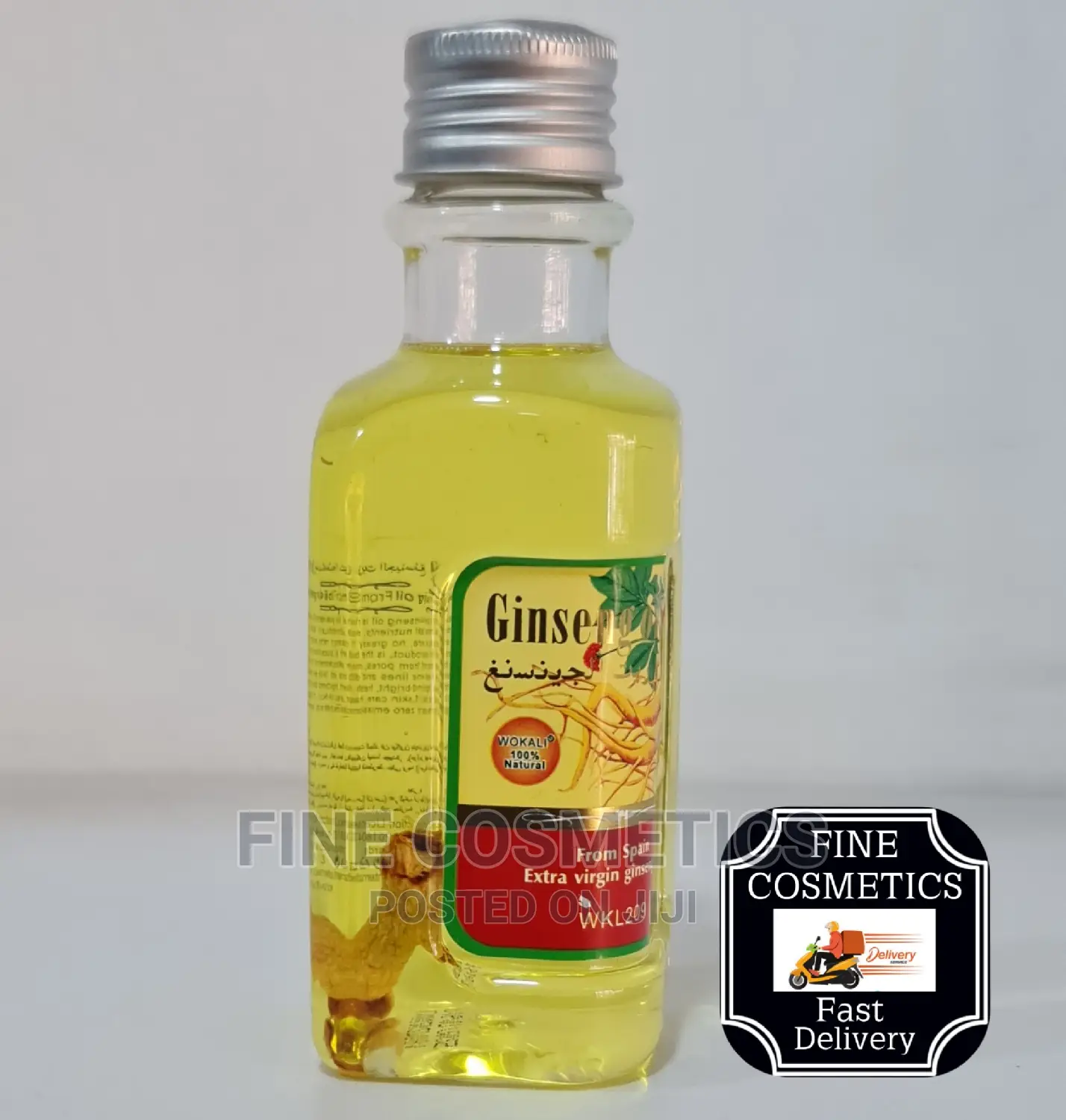 Wokali Extra Virgin Ginseng Oil For Hair And Skin