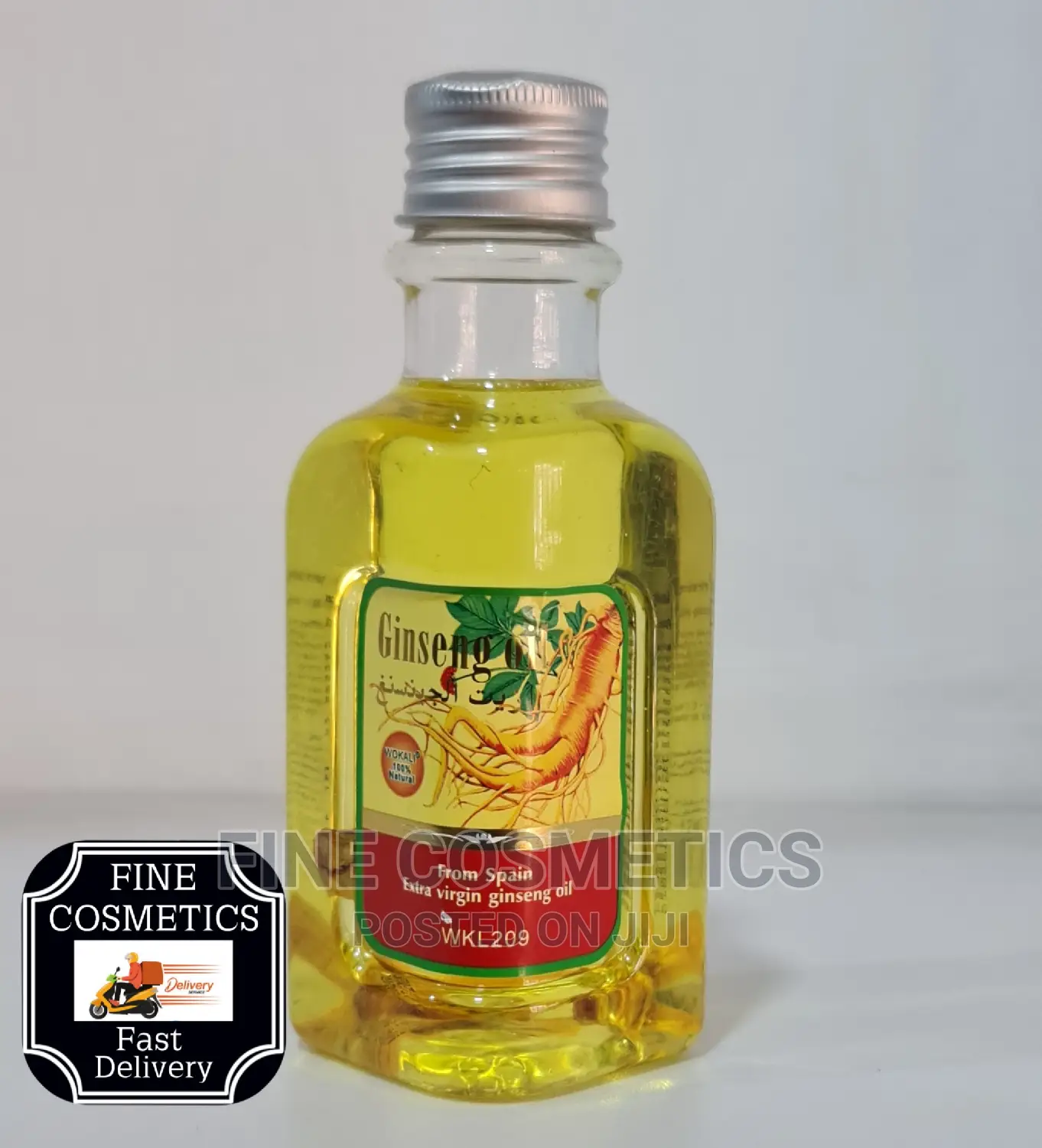 Wokali Extra Virgin Ginseng Oil For Hair And Skin