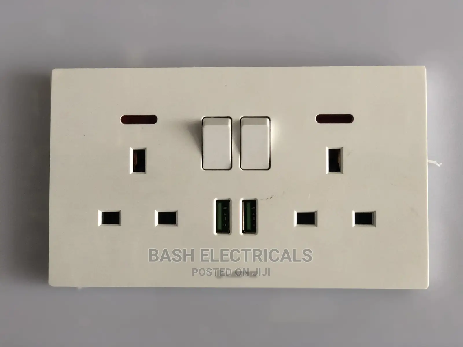 Double Socket With Usb
