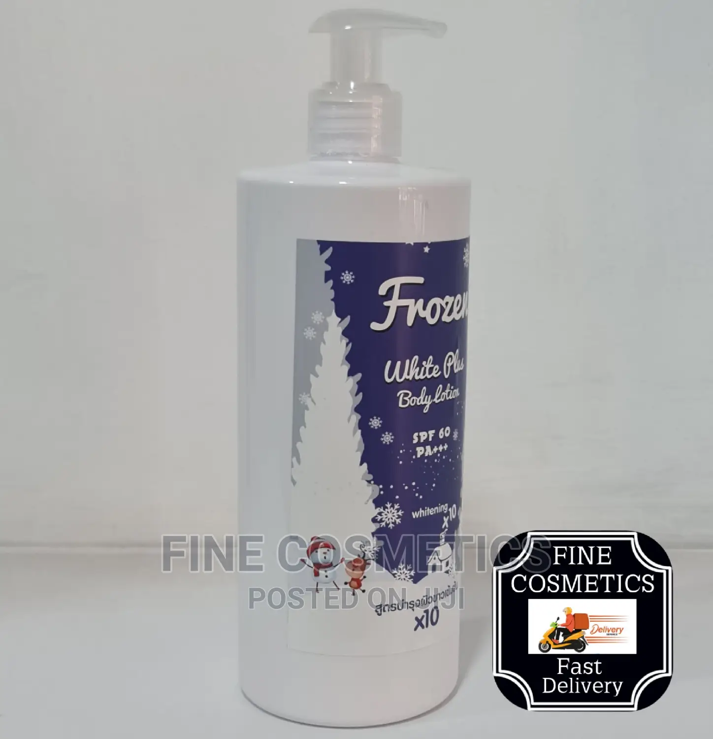 FROZEN LOTION WHITE PLUS Spf60 X10 Whitening Body Lotion 500