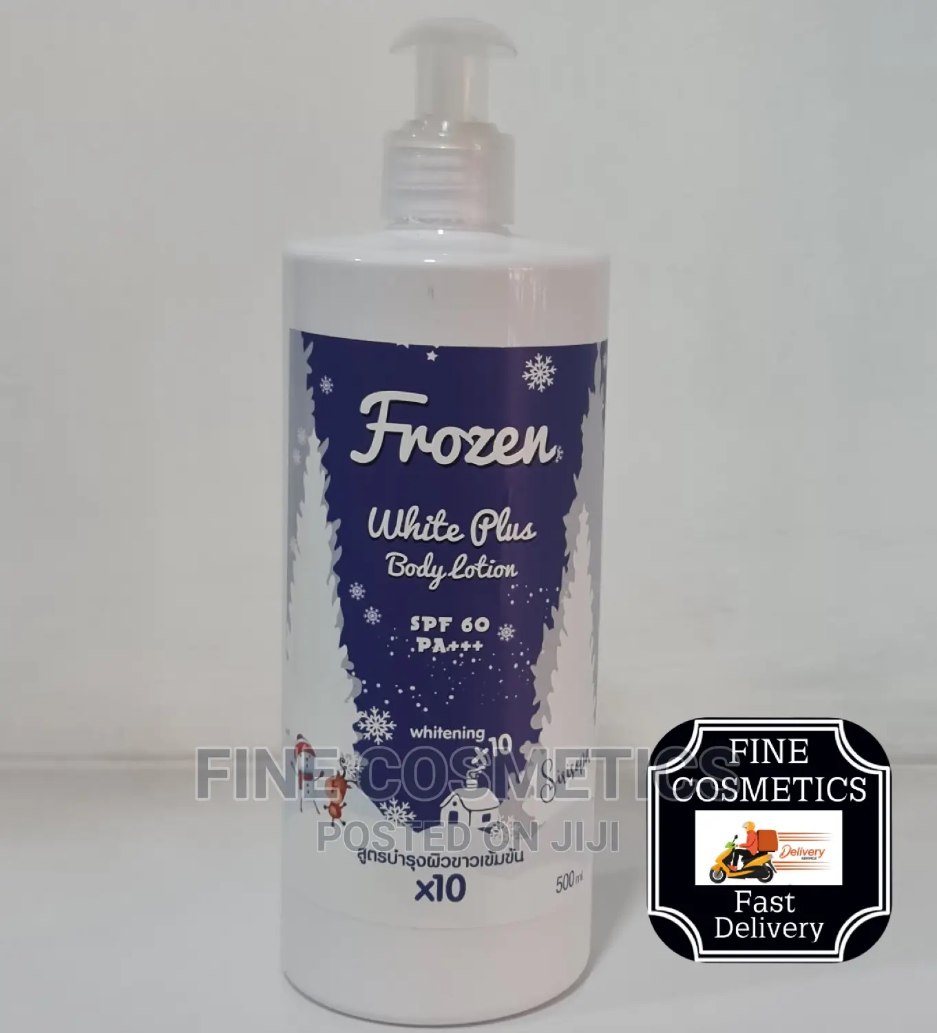 FROZEN LOTION WHITE PLUS Spf60 X10 Whitening Body Lotion 500