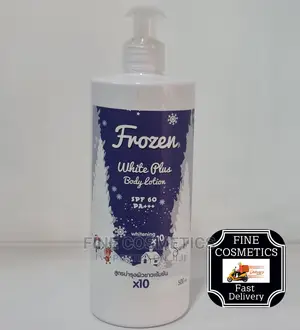 FROZEN LOTION WHITE PLUS Spf60 X10 Whitening Body Lotion 500