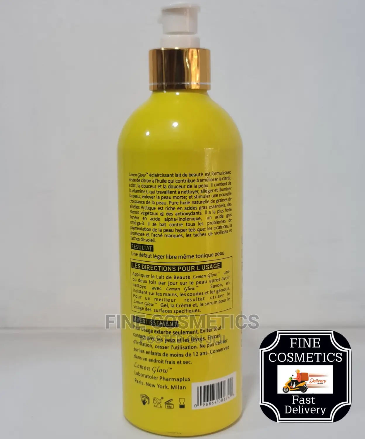Lemon Glow Ultimate Lightening Beauty Milk 500ml
