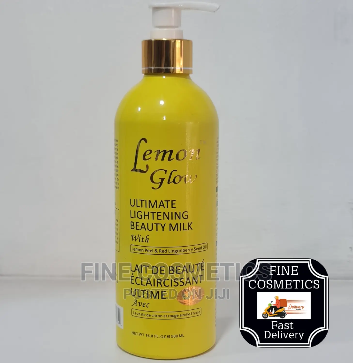 Lemon Glow Ultimate Lightening Beauty Milk 500ml