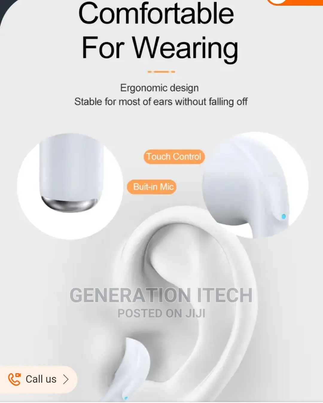 Heavy Bass Tws Earbuds- Long Lasting Battery Life
