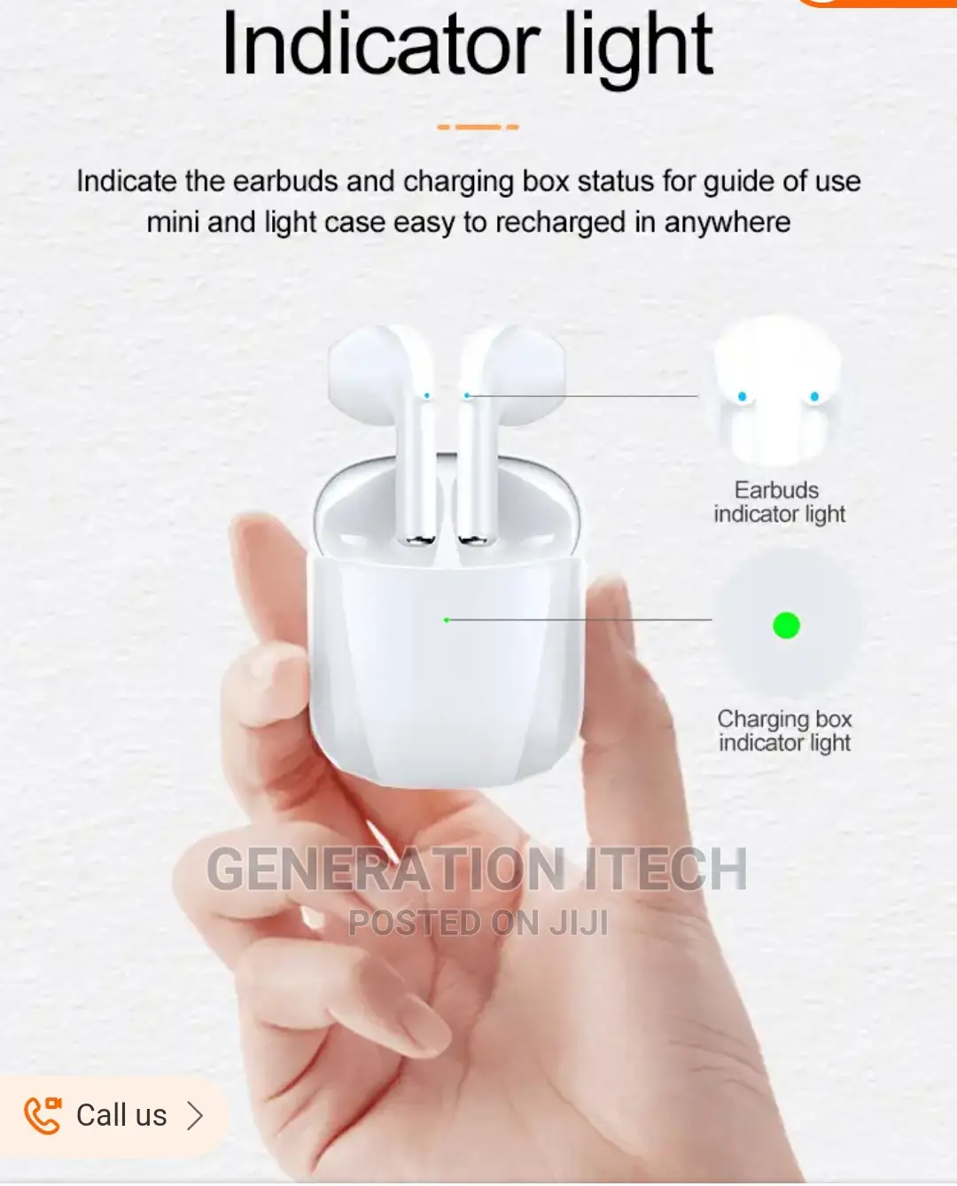 Heavy Bass Tws Earbuds- Long Lasting Battery Life