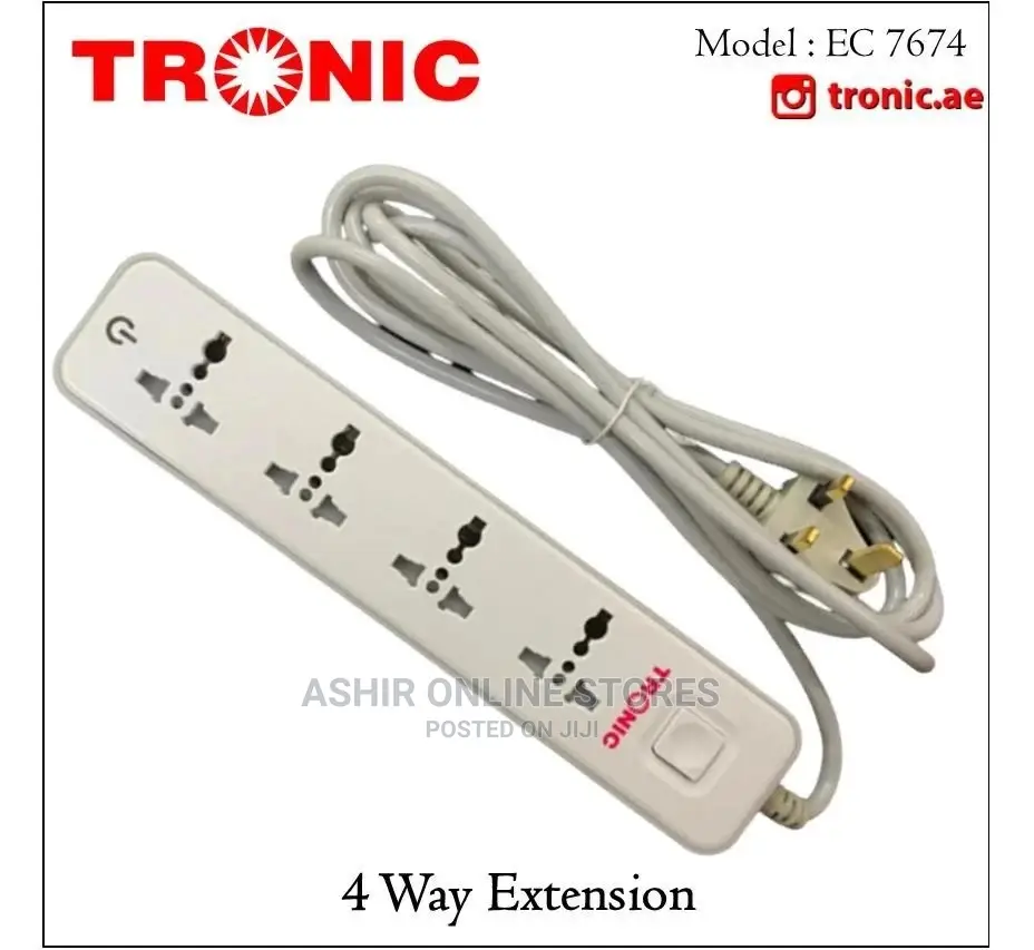 4way Power Extension Socket