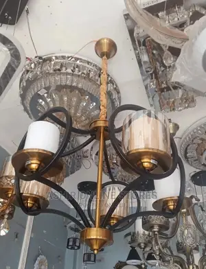 5arms Gold and Black Ceiling Lamps/Celing Light