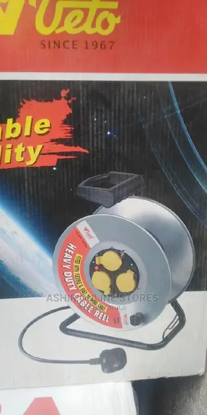 3ways Heavy Duty Extension Cable Reel