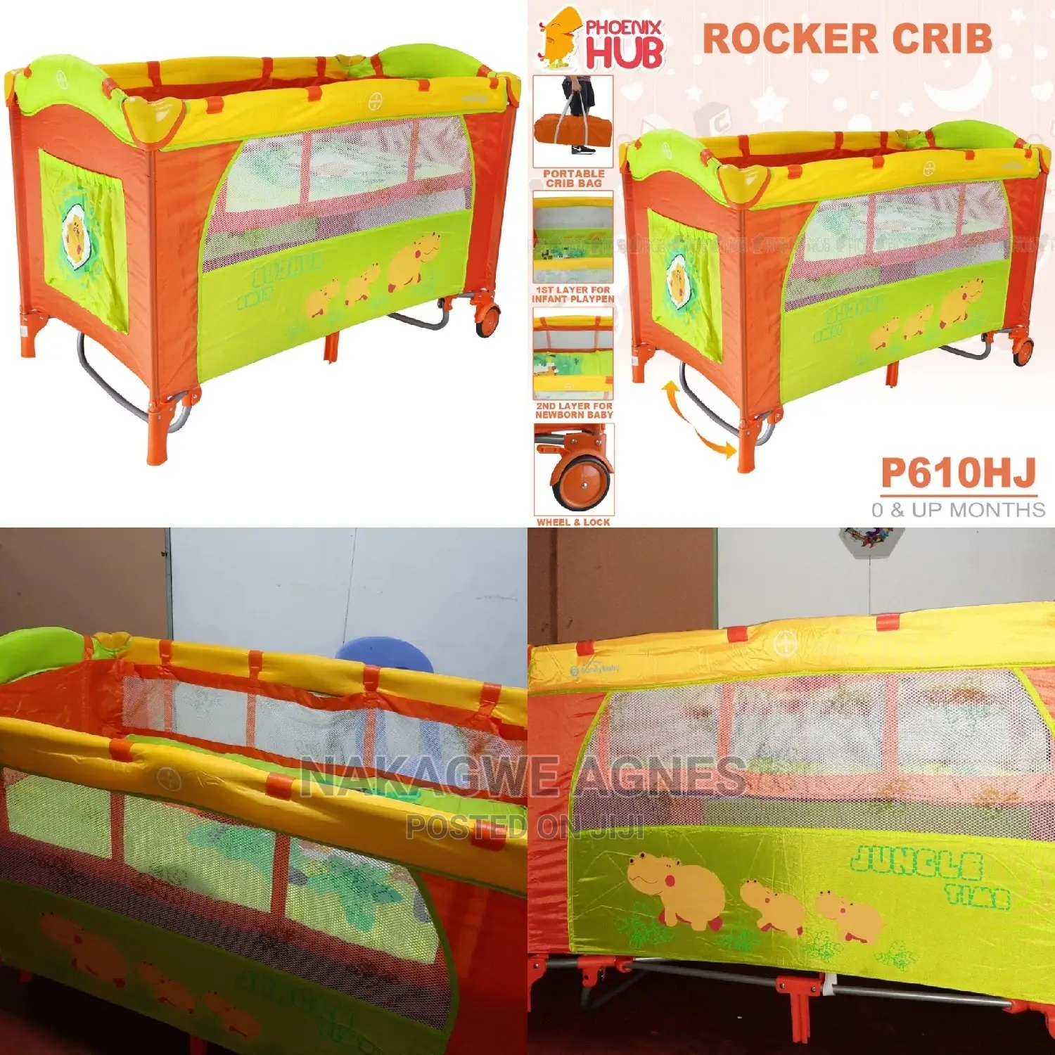 Infant Baby Bed (0-36 Month)