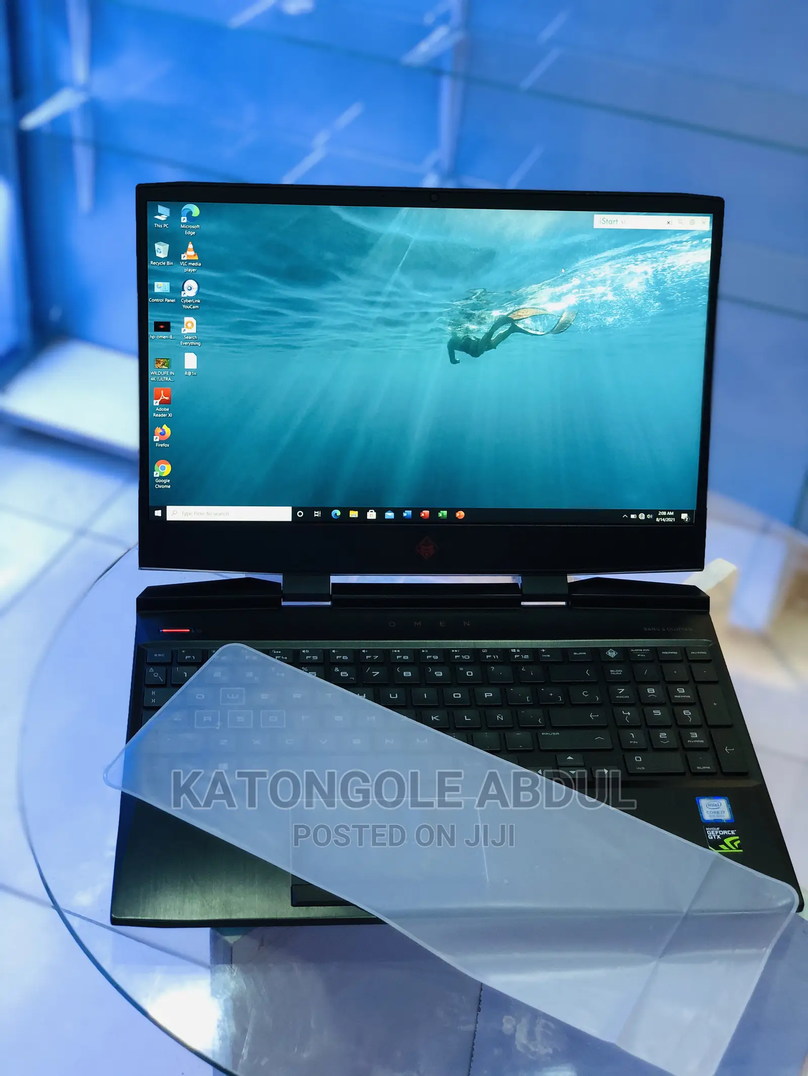 New Laptop HP Omen 15 16GB Intel Core I7 SSHD (Hybrid) 1T