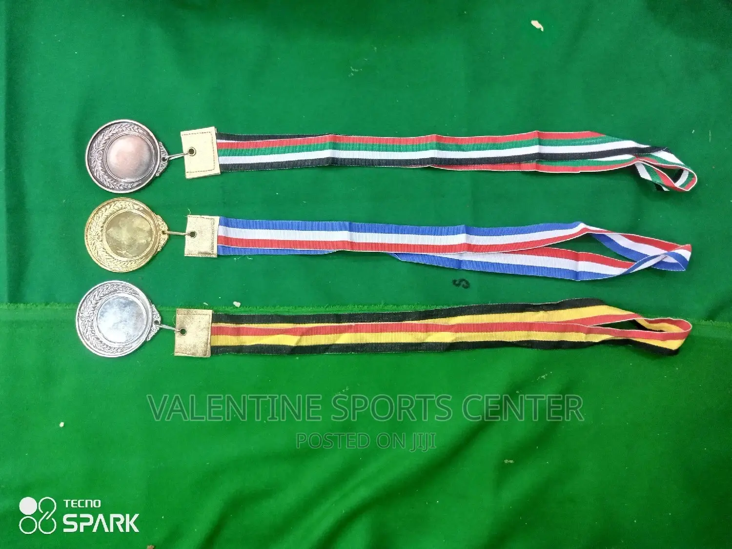 Sports Medals Gold and Silver