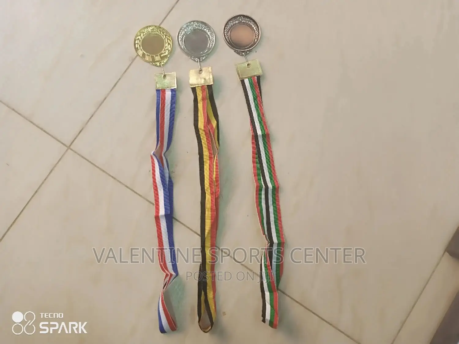 Sports Medals Gold and Silver