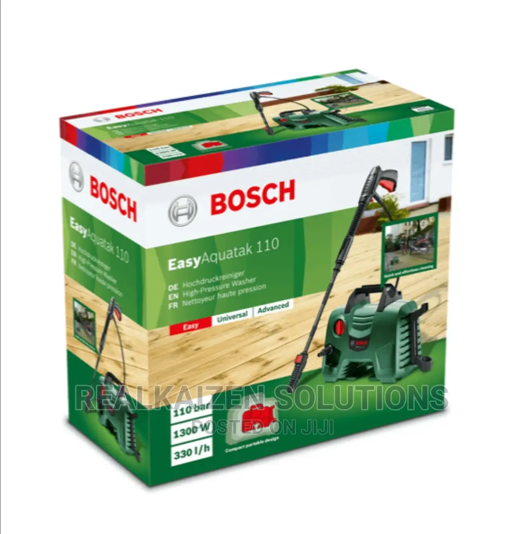 German Bosch Easyaquatak 110 High Pressure Washer 1300W