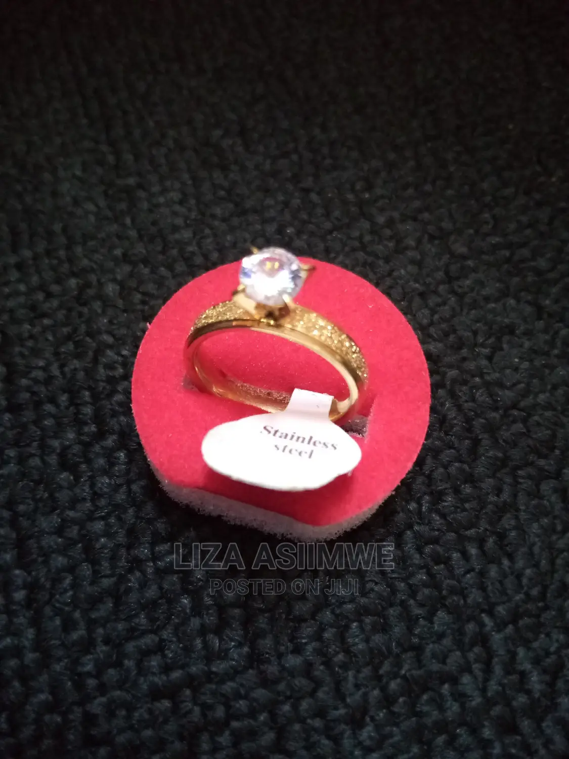 Stainless Engagement and Wedding Rings
