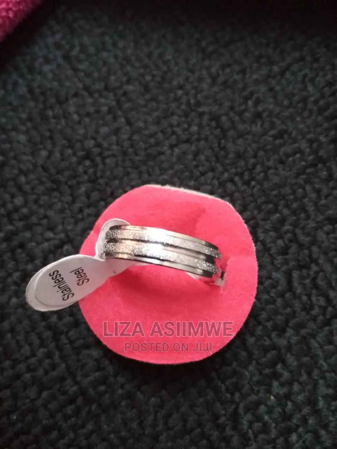 Stainless Engagement and Wedding Rings