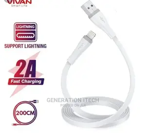 Vivan 2A Fast Charging Data Cable -2meters
