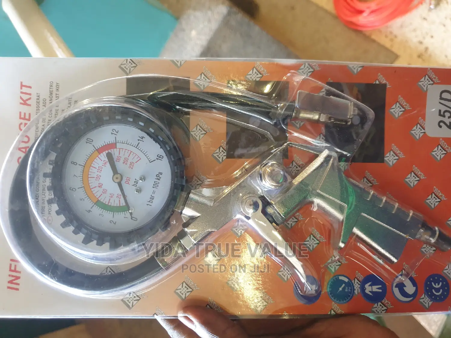 Inflator Pressure Guage Kit