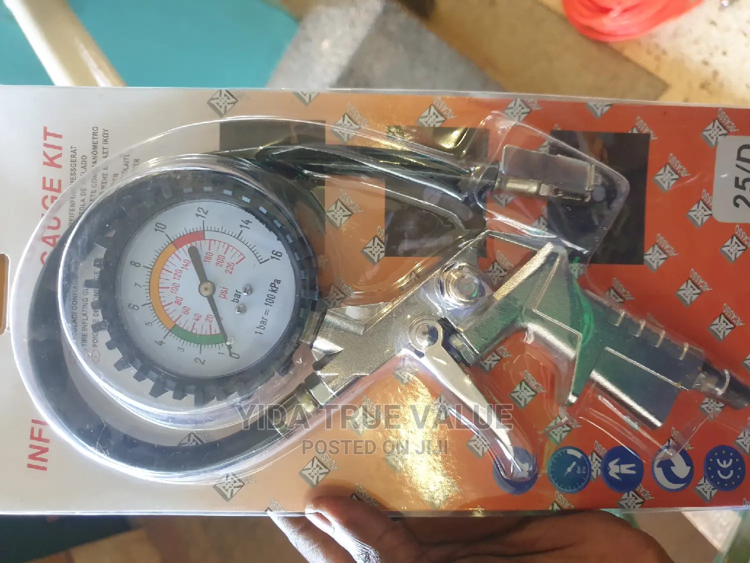 Inflator Pressure Guage Kit